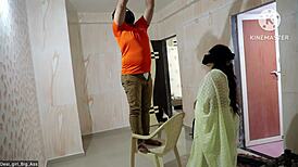 Sexy Bbw Housewife with Big Tits and Ass Gets Licked and Doggystyled Hard by Tattooed Mechanic