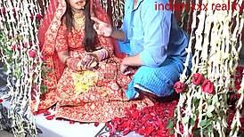 Desi Indian Step Mom's Creamy Missionary Creampie Quickie Temptation