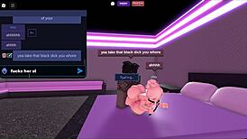 Blonde slut stretched wide by monster black cock in interracial fuck frenzy.