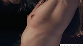 bold older guy dominates sexy teen in hardcore doggystyle pounding