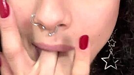 omg watch my curvy latina body ride this cock with sloppy deepthroat then cum all over my natural tits in pov! 😍💦