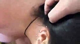 chubby sri lankan housewife slut kandy kane deepthroats fat cock like a desperate whore