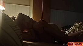 Stepdad pounds young stepdaughter missionary in taboo family fuck!