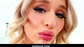 emma rosie stretches her tight asshole gaping wide for huge cocks