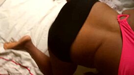 I'm throbbing watching her saggy tits bounce on huge BBC cowgirl!