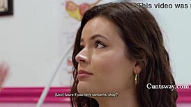 breast exam turns into breast orgasm for lexi luna and dharma jones cuntsway