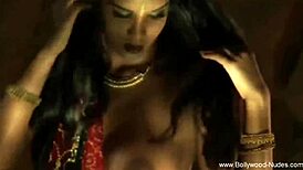 Bold Bollywood Honey Strips Nude Teasing Natural Tits Erotically