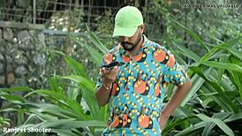 sexy indian bhabhi teases with huge natural tits seduction