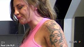 Silvia dellai rims drinks piss then takes rough ass to mouth cum swallowing quickie