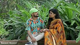 sexy indian bhabhi teases with huge natural tits seduction