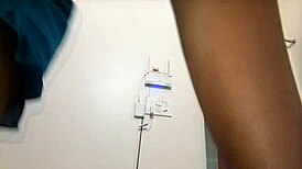 hot bhabhi shows off her huge chubby asian ass and curvy belly in dirty talk dress