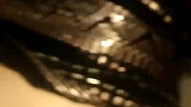 Whoa, check out my slut wife in elegant dress bending over to deliver her massive jiggling ass cheeks for deep doggystyle pounding!