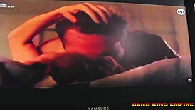 Hot babe orgasms crazy riding bbc doggystyle creampie slut style