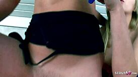 cute french teens gina blanche kiss wet pussies in changing room