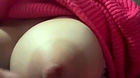 Artemisia Love's Big Boobs Bounce with Hard Nipples Close-Up