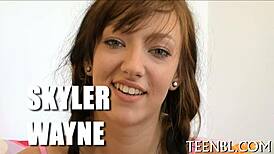 A couple competes in nasty face fucking game with huge cock cumshots