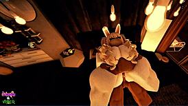 Fucking Candy Hard In Her Tight Cosplay Bunny Suit