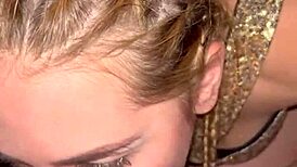 Pornellia facefucks my throat no mercy rough gagging sloppy