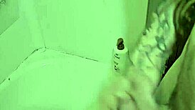 oh man rubbing my throbbing cock in and out of this steamy shower feels so damn good right now