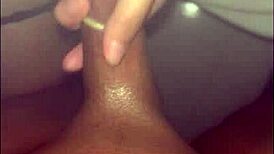 hot cousin sucks my big cock deep then i cum all over her face