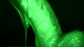 i give the stickiest slimiest handjob with latex gloves and dildo play