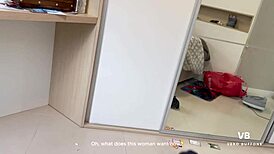 milf big ass got stuck in washing machine i had to uh help her out...