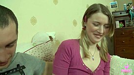 sage h slim blonde pussy gets deeply drilled doggystyle by felix k till gaping orgasm