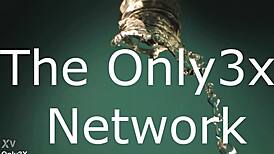 sophia santi rams huge dildo deep in her curvy pierced tits body for quick orgasm