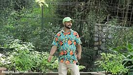 sexy indian bhabhi teases with huge natural tits seduction