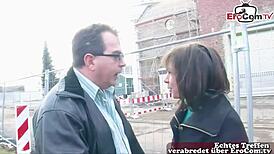 Street Casting a Turkish Slut in Germany! Will She Suck and Fuck for the Pickup?