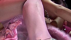 Mr Maurice hosts milf mommy fingering licking anal in lingerie