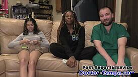 giggles soaks her feet at the beach behind the scenes on beat2feetcom