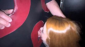 She went to the swingers house, fucked three guys in the booth, and sucked off the uber driver right after leaving.