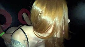 She went to the swingers house, fucked three guys in the booth, and sucked off the uber driver right after leaving.