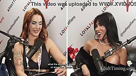 i had the best podcast ever with super hot ember snow cory chase romi rain lexi luna siri dahl it was insane