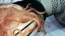 hey colegiada ninfomana sucks big cock with her young latina pussy dripping