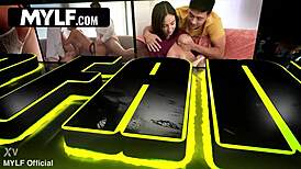 cuckold dream unfolds as scarlett's juicy ass gets outdoor anal by huge stranger