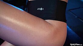 Heidy Pino Strips Naked in Relaxed Colombian Fitness Tease