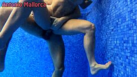 Underwater Horny Big Ass Brazilian Milf Begs for Rough Doggystyle Pounding!