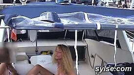 Why milfs and teens toy outdoors so wild?