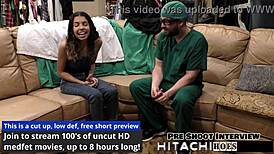 hey, aria nicole's hitting those hitachi orgasms in session four with doc tampa!