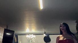 two juicy latinas' big tits tease my cock into threesome bliss