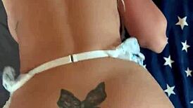 hey babe check this homemade quickie with my bimbo wife in lingerie 🔥