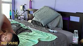 Amateur WMAF couple explores intense control and passion together