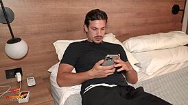 yo this card game turned into a wild rough threesome with two hot colombians and an italian stud - andrea castro mariana martix joe dimarco