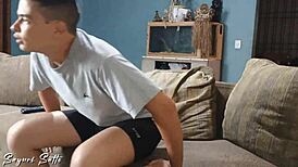 whoa my cousin spied on me then blackmailed his way into pounding my tight ass 😏🔥