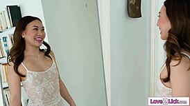 stepmom fingers my pussy so good before my wedding day!!