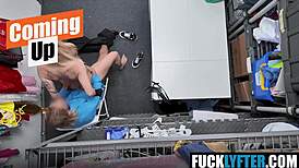 Masked burglar catches petite teen hannah quinn and fucks her tight pussy